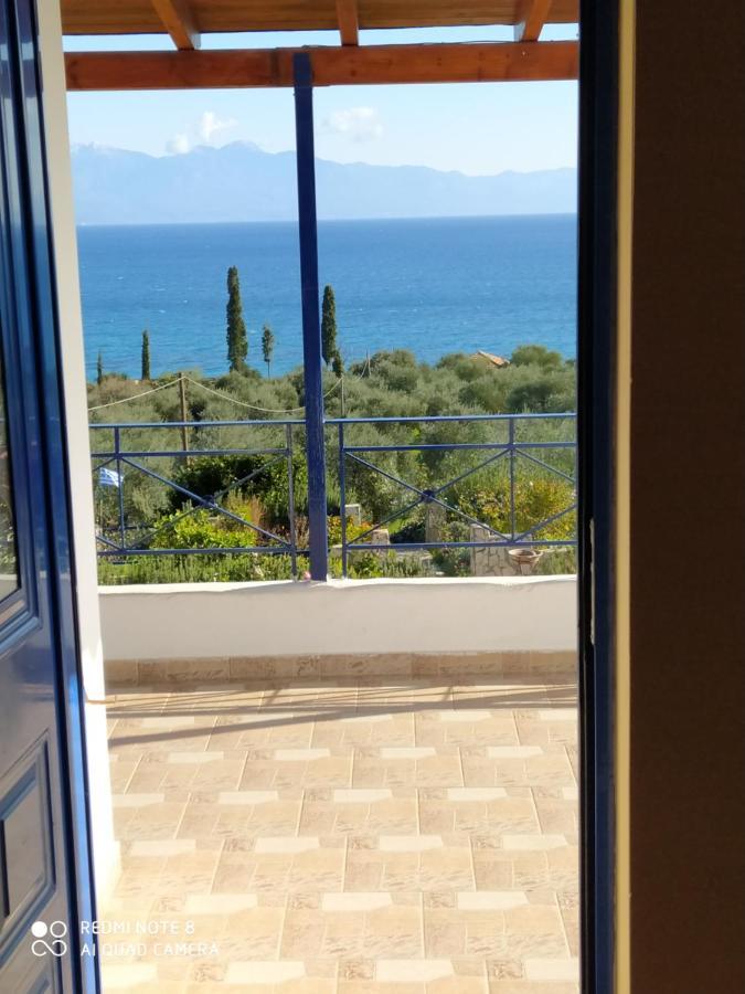 Villa Panorama Michalis Haikos Two Minutes Walk To The Beach Peroulia Kómboi Dış mekan fotoğraf